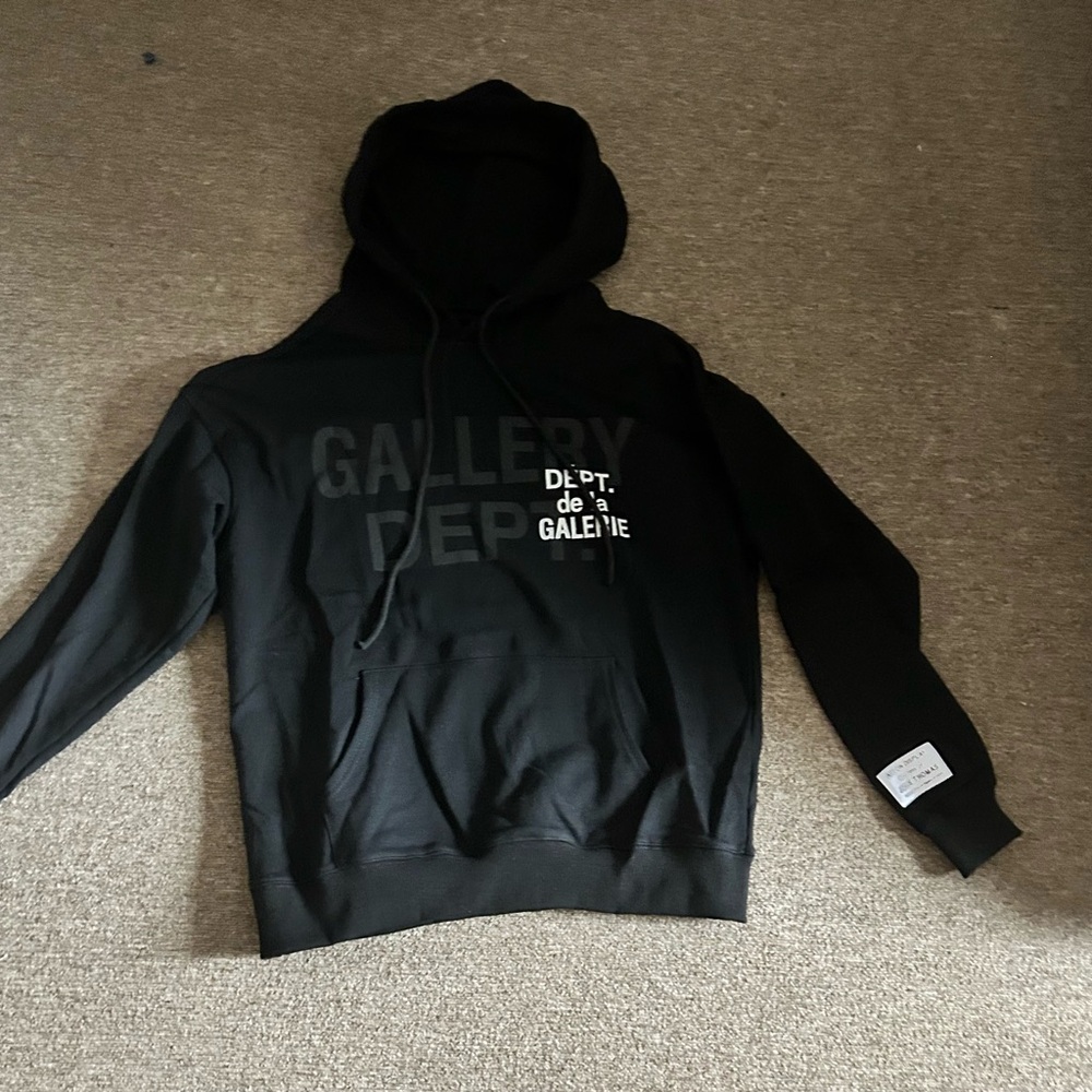 1:1 Gallery Dept Black Hoodie